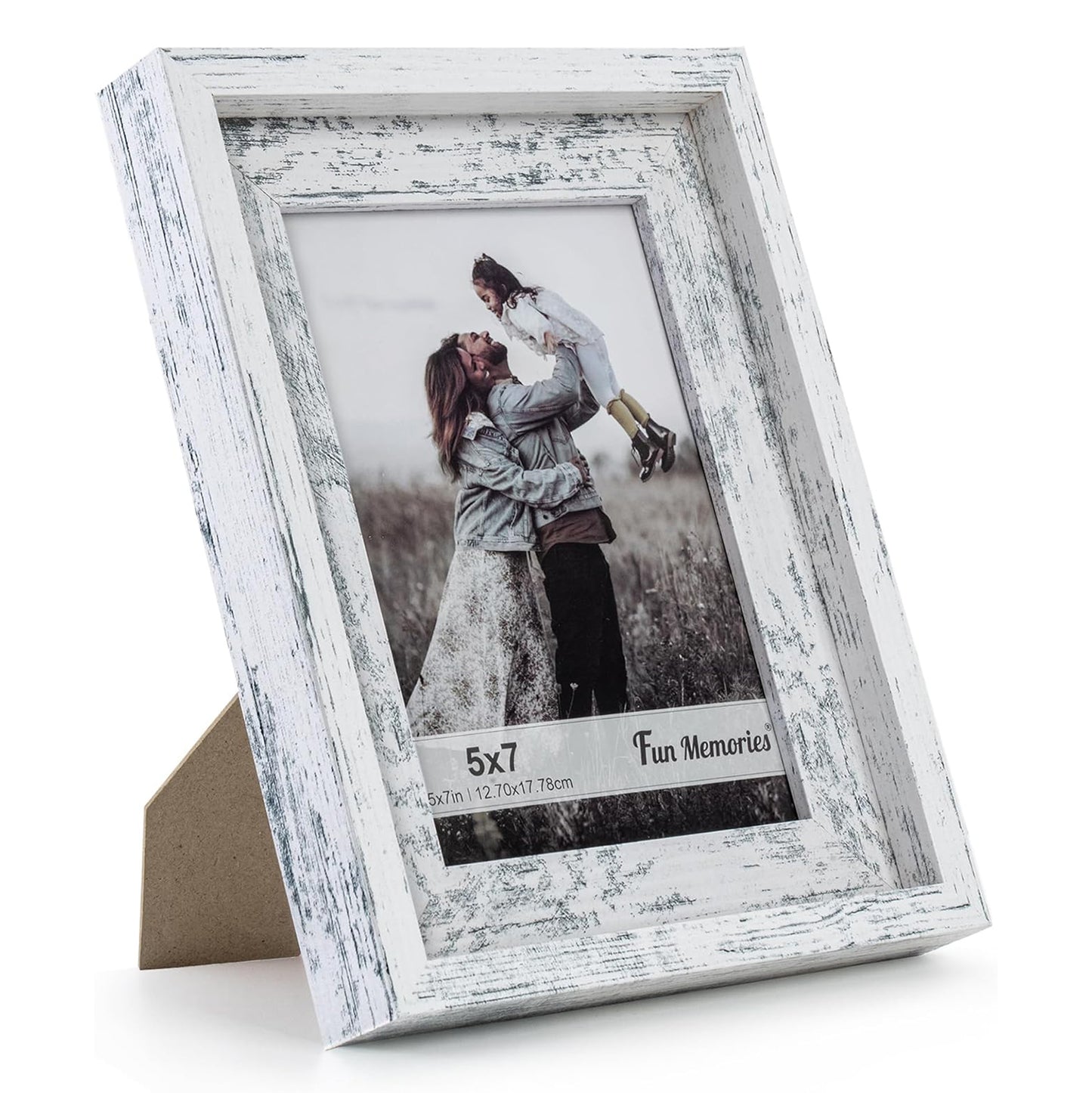 ShelfLoft Rustic Picture Frame Wood Poster Frame with HD Plexiglass Set