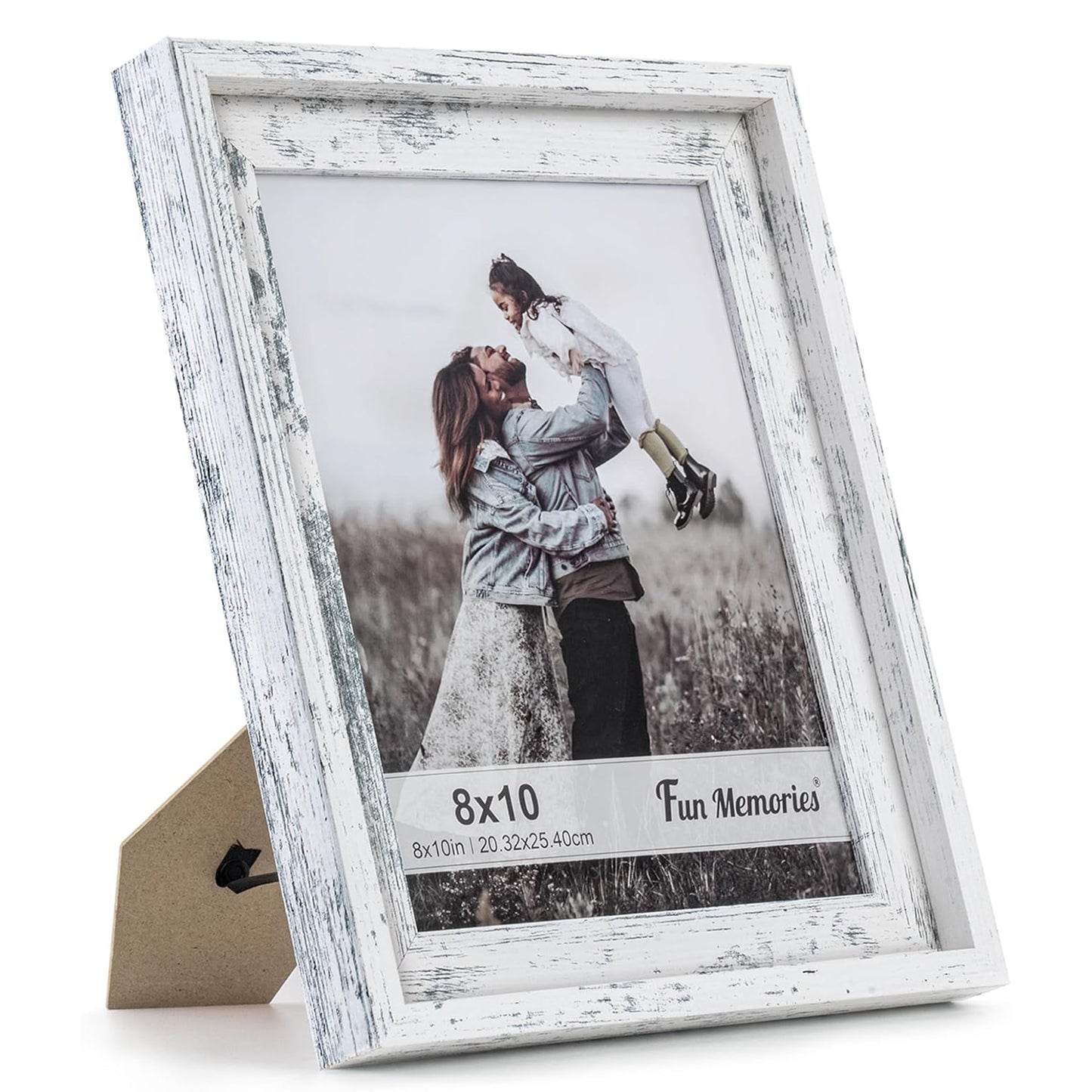 ShelfLoft Rustic Picture Frame Wood Poster Frame with HD Plexiglass Set