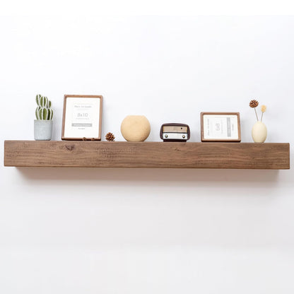 Shelfloft 60 Inch Long Faux Wood Fireplace Mantel Floating Shelf