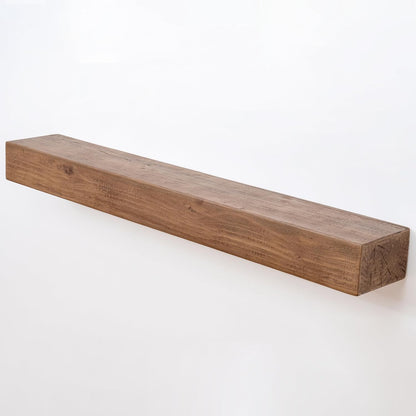 Shelfloft 60 Inch Long Faux Wood Fireplace Mantel Floating Shelf