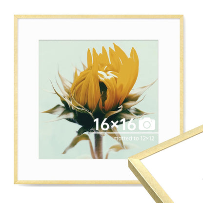 c 9 Sizes Thin Aluminum Metal Picture Frame with High Definition Plexiglass