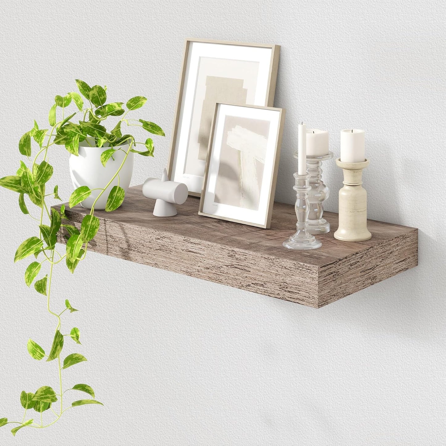 ShelfLoft 11.6 Inch Deep Floating Shelves for Wall Storage