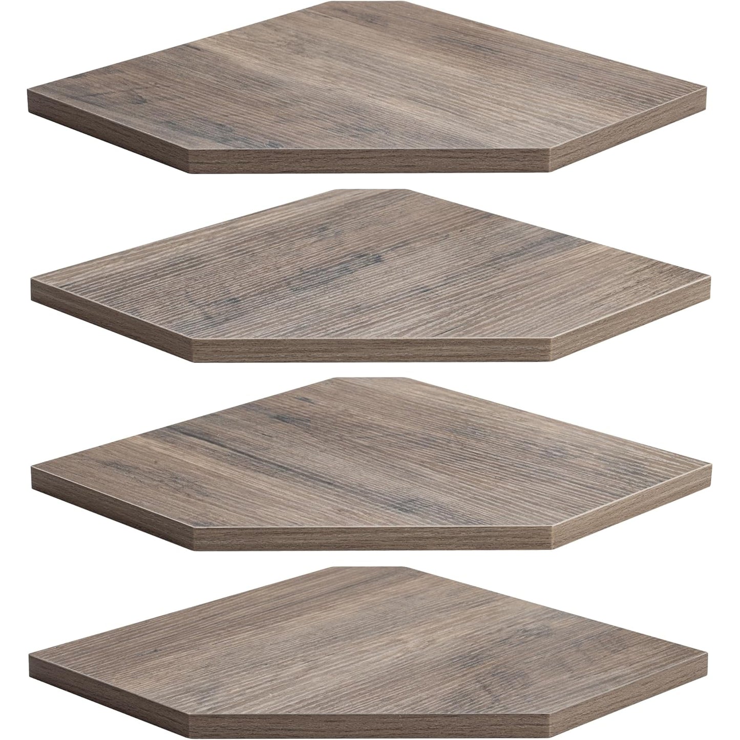 ShelfLoft Wall Mount Floating Corner Shelves