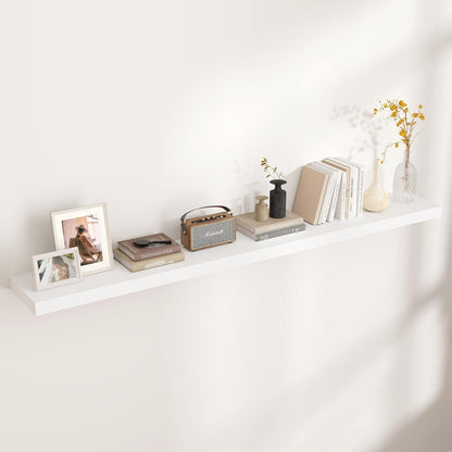 Shelfloft 9.3 Inch Deep Floating Shelves Large Wall Mounted Shelves with Invisible Brackets