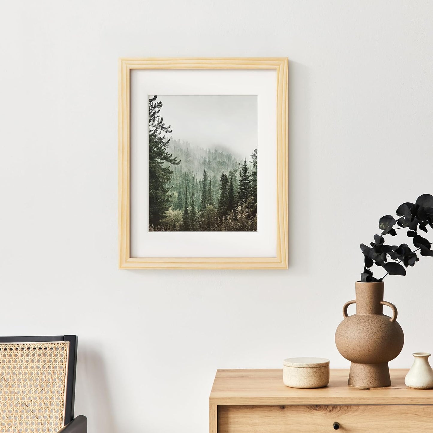 ShelfLoft Nature Solid Wood Photo Frames with Plexiglass