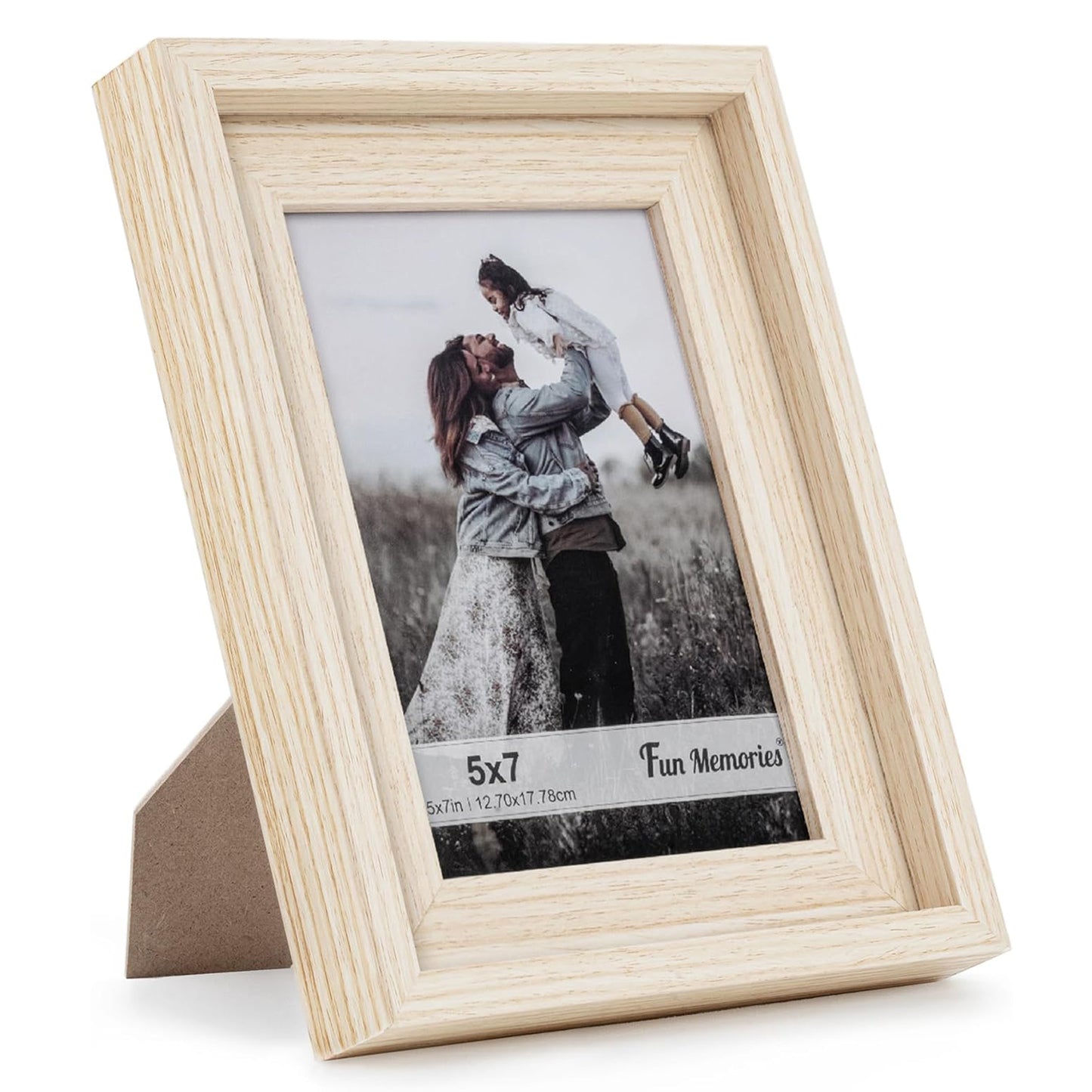 ShelfLoft Rustic Picture Frame Wood Poster Frame with HD Plexiglass Set