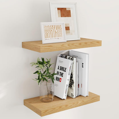 ShelfLoft 9.3 Inch Deep Floating Wall Shelves
