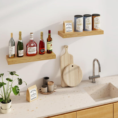 ShelfLoft 7 Inch Deep Fireplace Mantel Wall Mounted Farmhouse Floating Display Shelf