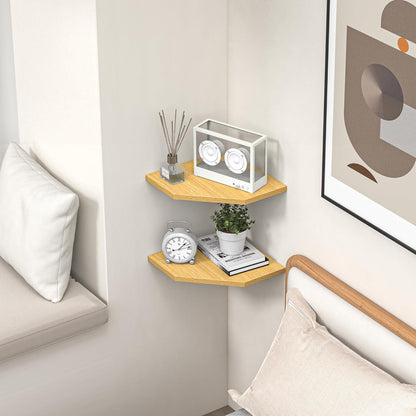 ShelfLoft Wall Mount Floating Corner Shelves