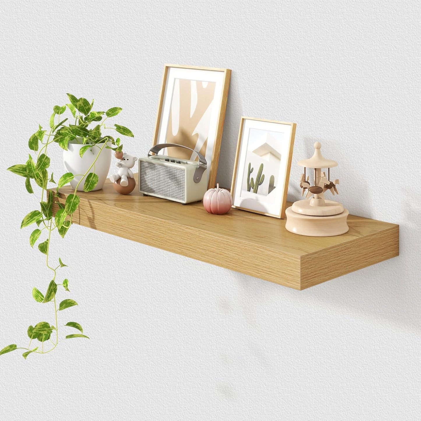 ShelfLoft 11.6 Inch Deep Floating Shelves for Wall Storage
