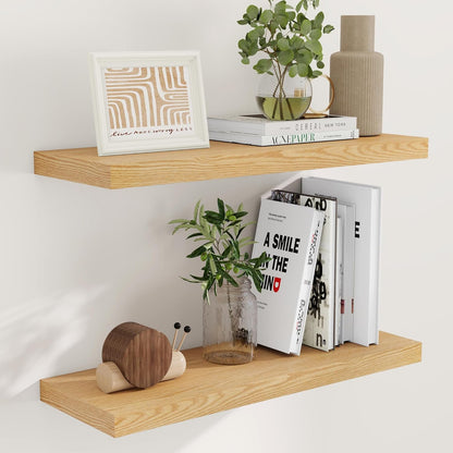 ShelfLoft 9.3 Inch Deep Floating Wall Shelves
