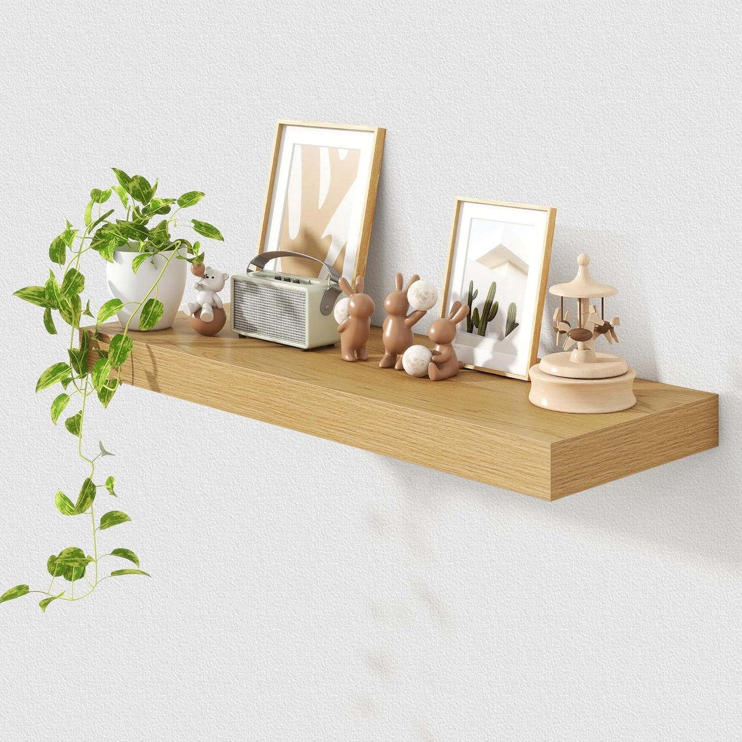 ShelfLoft 11.6 Inch Deep Floating Shelves for Wall Storage