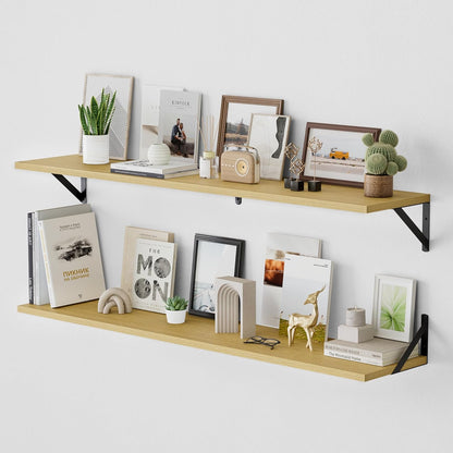 ShelfLoft 8 Inch Deep Floating Shelves for Wall