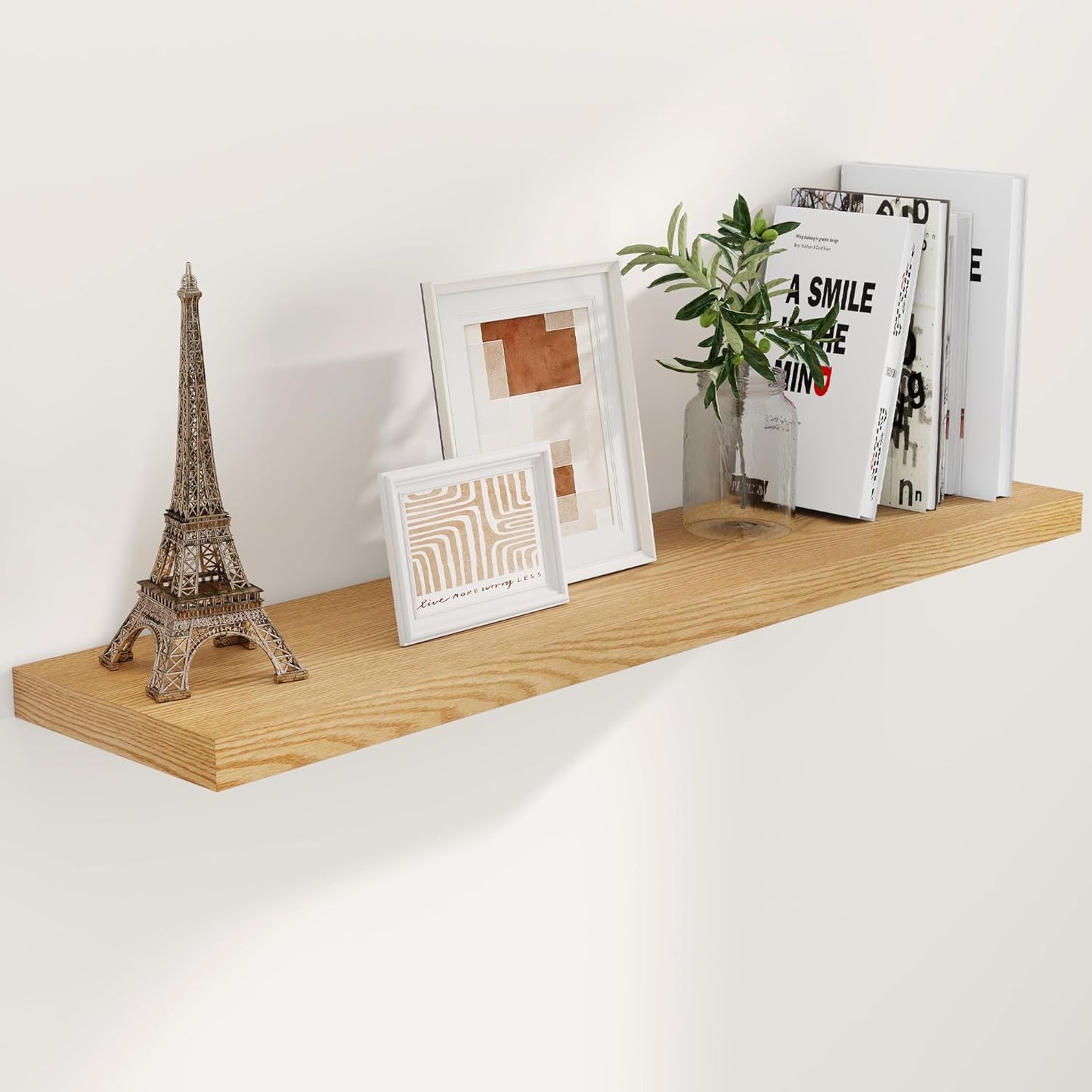 ShelfLoft 9.3 Inch Deep Floating Wall Shelves