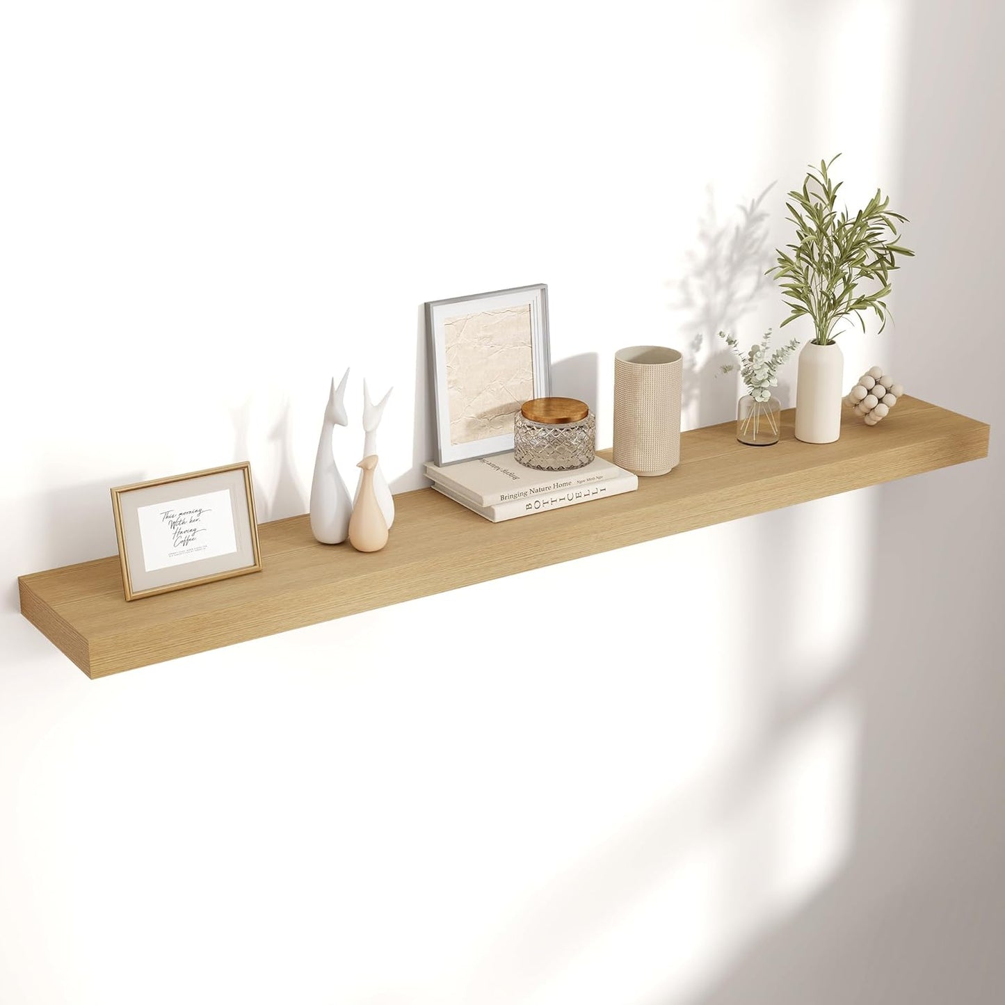 ShelfLoft 9 Inch Deep Floating Shelves for Wall Storage