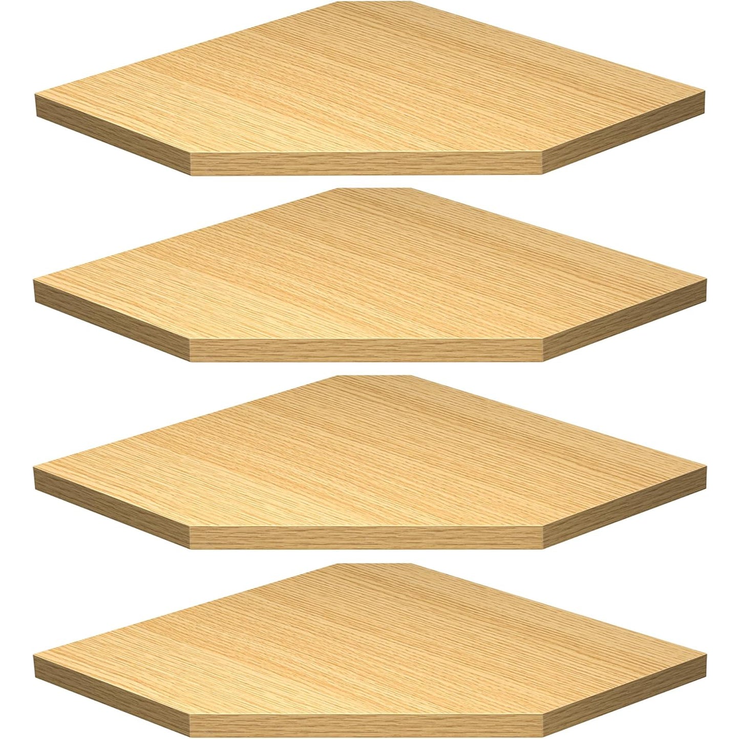 ShelfLoft Wall Mount Floating Corner Shelves