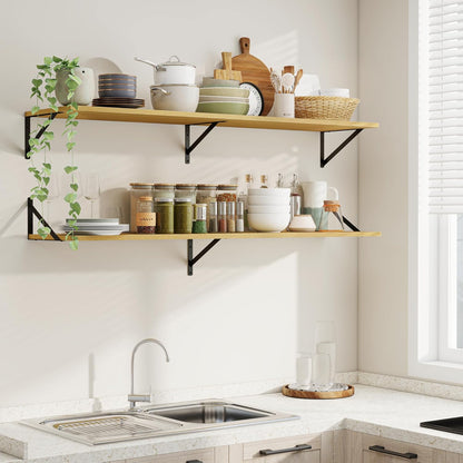 ShelfLoft 8 Inch Deep Floating Shelves for Wall