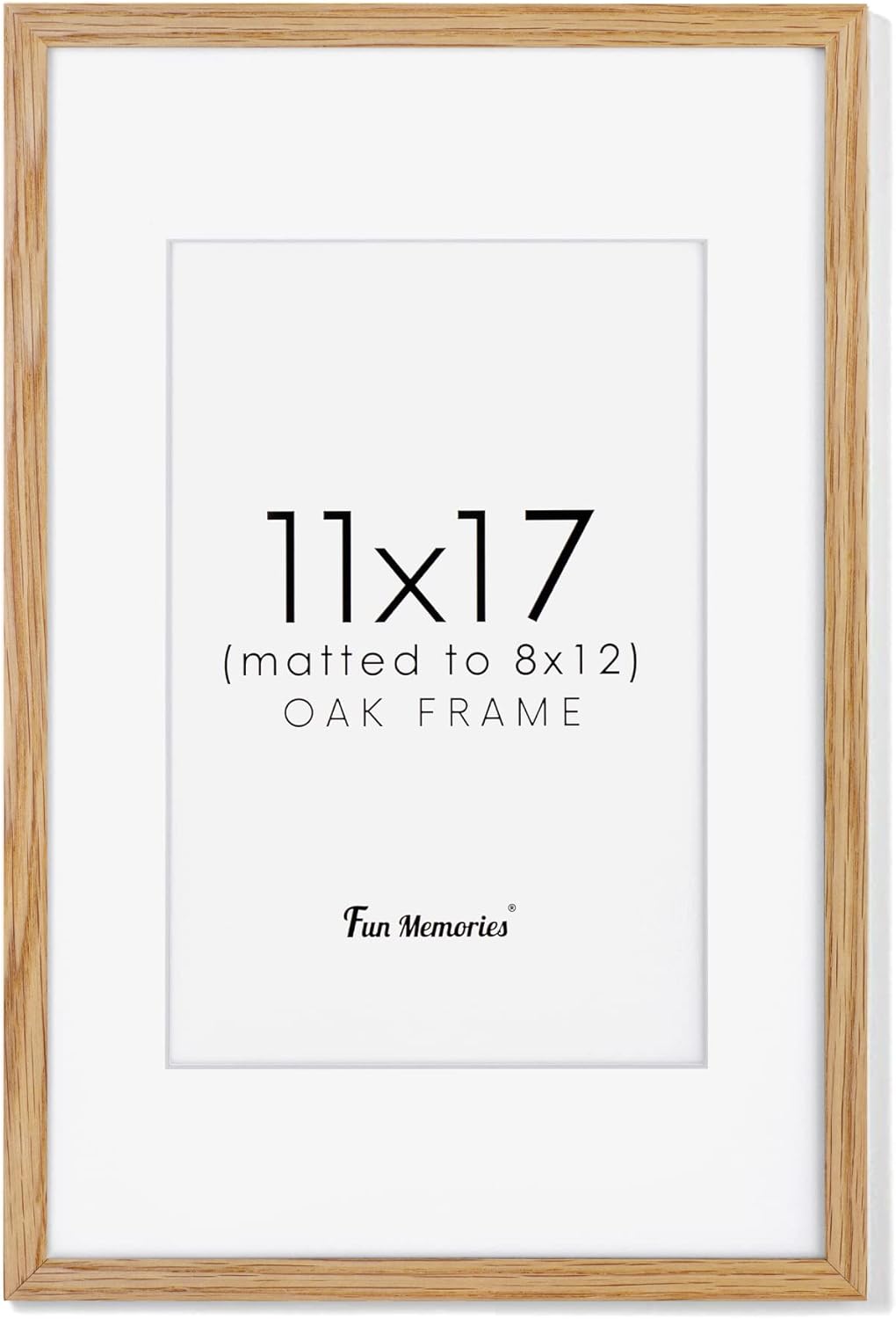 ShelfLoft 20 Sizes Wood Picture Frame, Home Decor Wall Hanging Photo Frame