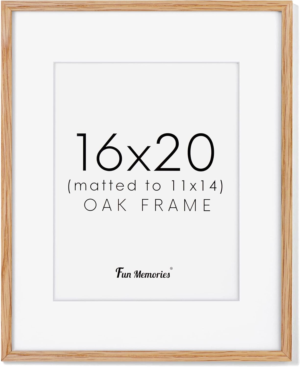 ShelfLoft 20 Sizes Wood Picture Frame, Home Decor Wall Hanging Photo Frame