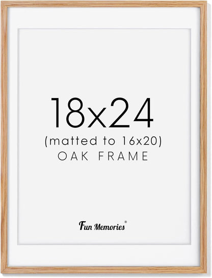 ShelfLoft 20 Sizes Wood Picture Frame, Home Decor Wall Hanging Photo Frame