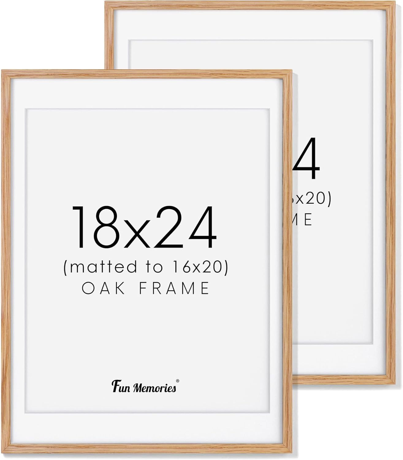 ShelfLoft 20 Sizes Wood Picture Frame, Home Decor Wall Hanging Photo Frame