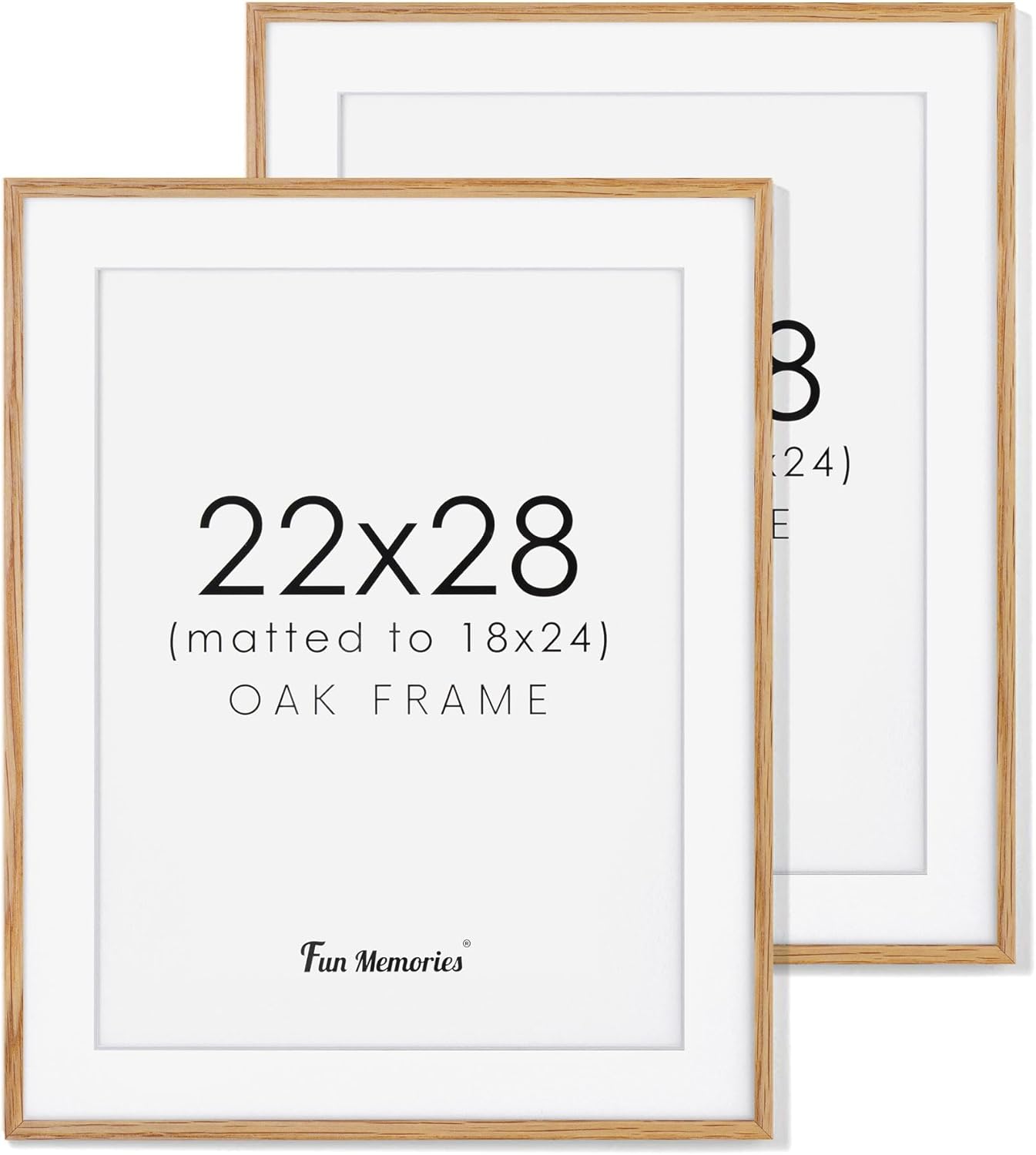 ShelfLoft 20 Sizes Wood Picture Frame, Home Decor Wall Hanging Photo Frame