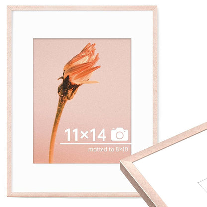 c 9 Sizes Thin Aluminum Metal Picture Frame with High Definition Plexiglass