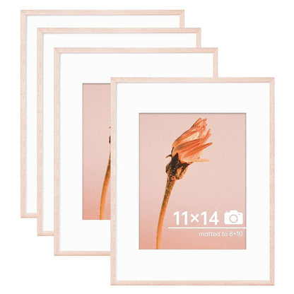 c 9 Sizes Thin Aluminum Metal Picture Frame with High Definition Plexiglass
