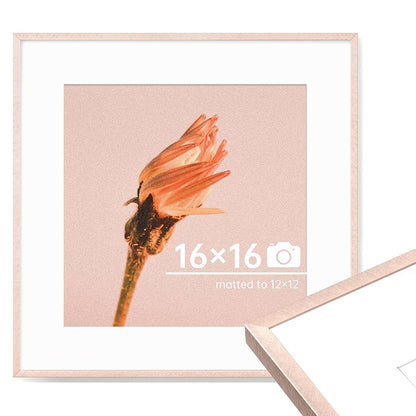 c 9 Sizes Thin Aluminum Metal Picture Frame with High Definition Plexiglass