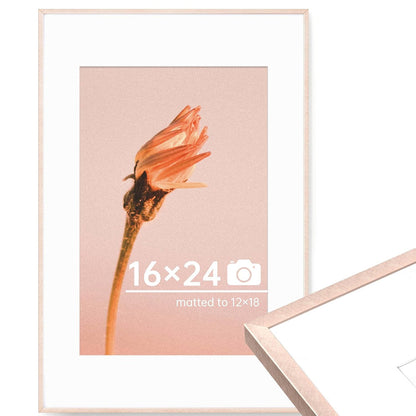 c 9 Sizes Thin Aluminum Metal Picture Frame with High Definition Plexiglass