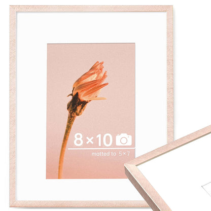 c 9 Sizes Thin Aluminum Metal Picture Frame with High Definition Plexiglass