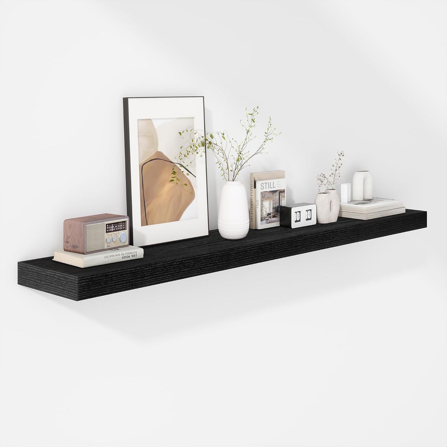 ShelfLoft 12 Inch Deep Farmhouse Wall Mounted Display Floating Shelves