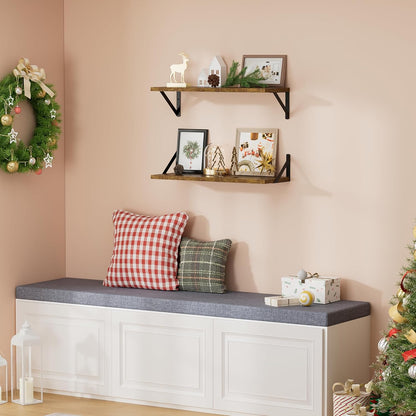 ShelfLoft 8 Inch Deep Floating Shelves for Wall