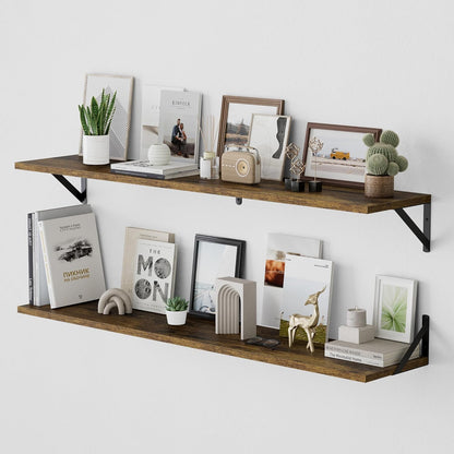 ShelfLoft 8 Inch Deep Floating Shelves for Wall