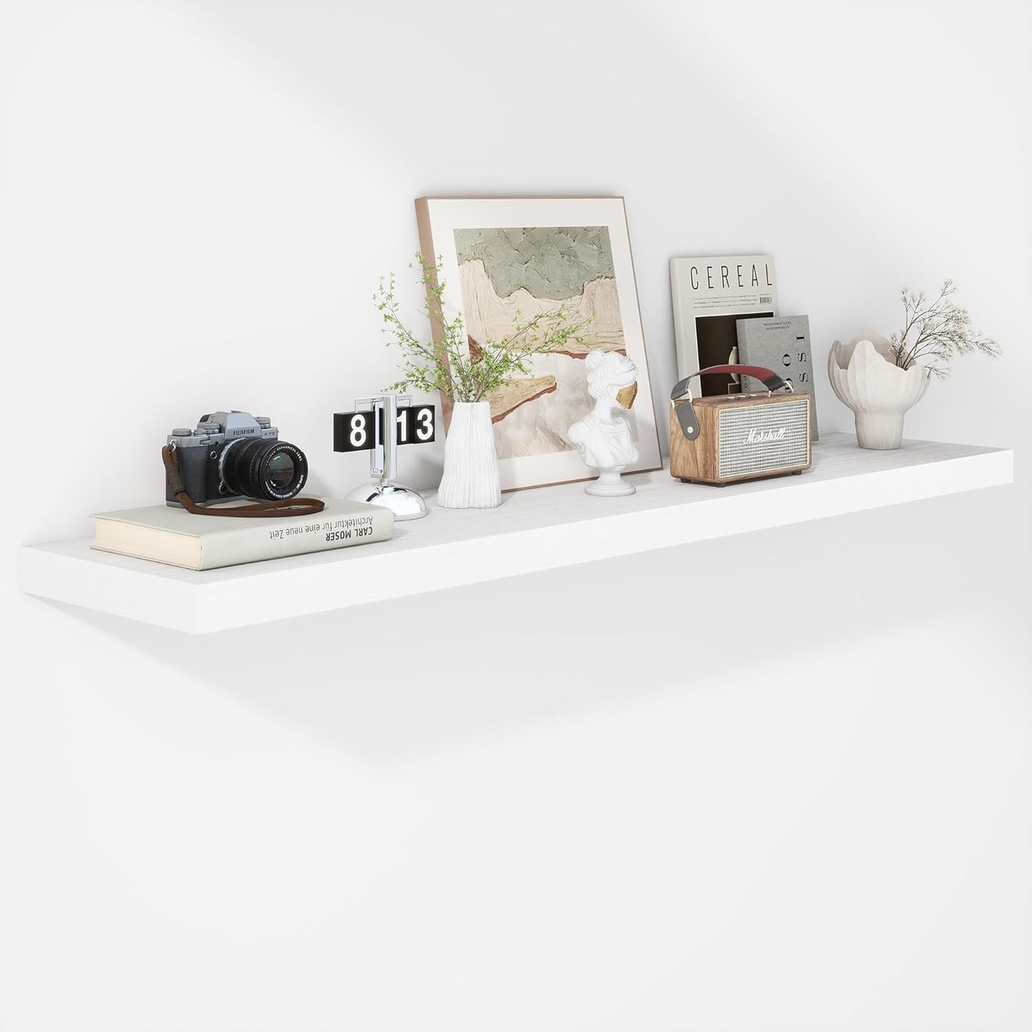 ShelfLoft 12 Inch Deep Farmhouse Wall Mounted Display Floating Shelves