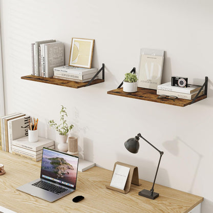 ShelfLoft 8 Inch Deep Floating Shelves for Wall