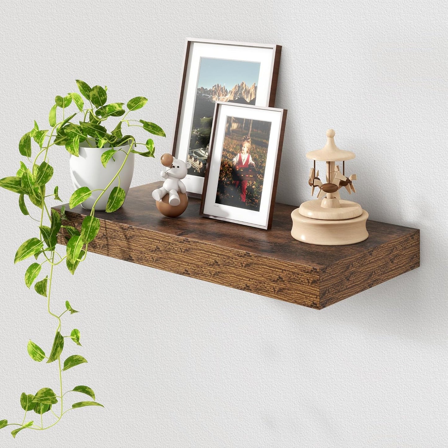 ShelfLoft 11.6 Inch Deep Floating Shelves for Wall Storage