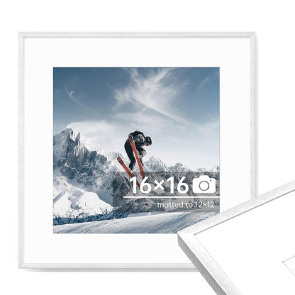 c 9 Sizes Thin Aluminum Metal Picture Frame with High Definition Plexiglass