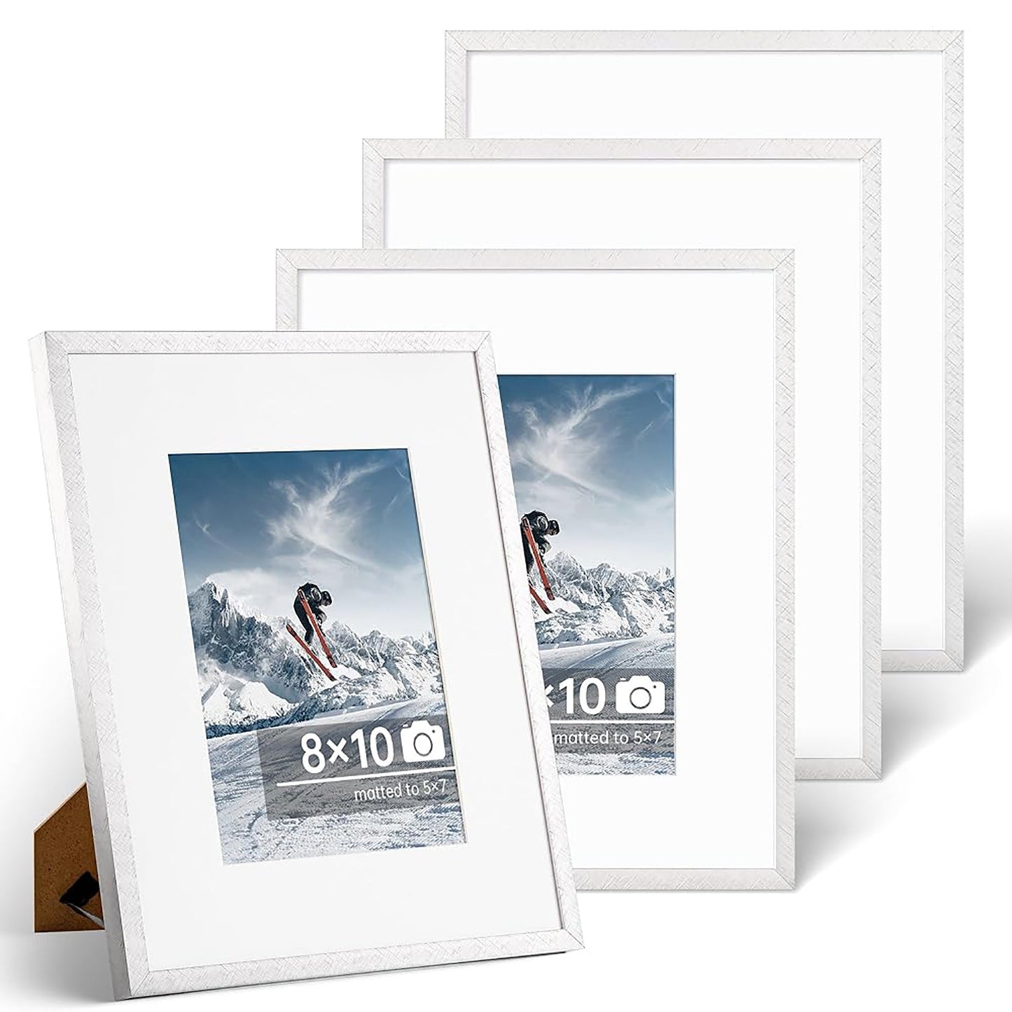c 9 Sizes Thin Aluminum Metal Picture Frame with High Definition Plexiglass