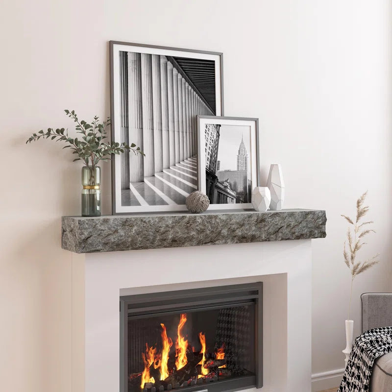 Shelfloft Hiltibran Concrete Mantel Shelf