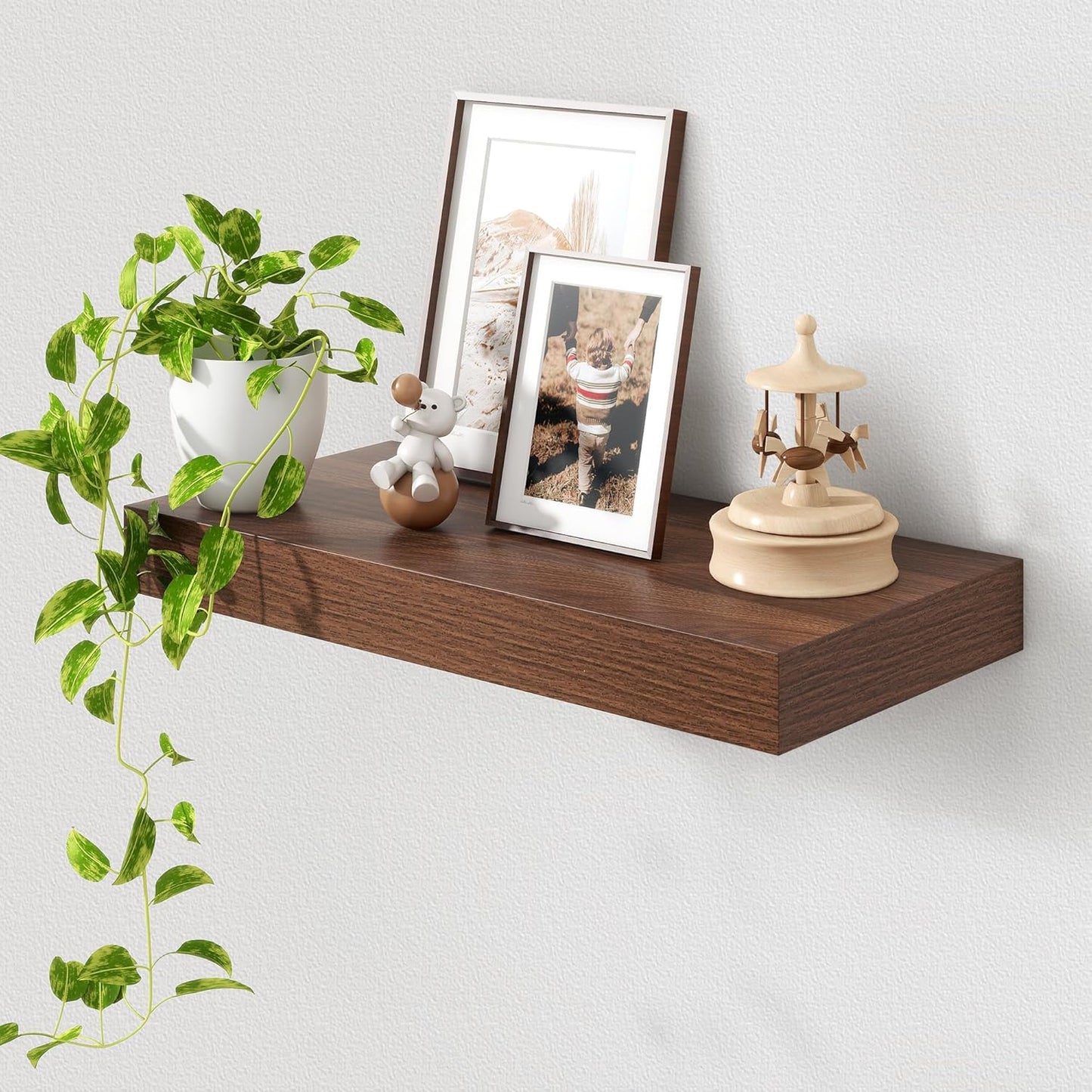 ShelfLoft 11.6 Inch Deep Floating Shelves for Wall Storage