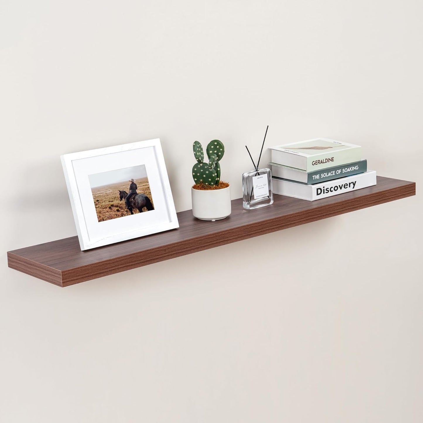 ShelfLoft 48" Wide x 9.3" Deep Floating Shelves for Wall Storage,1 Pack