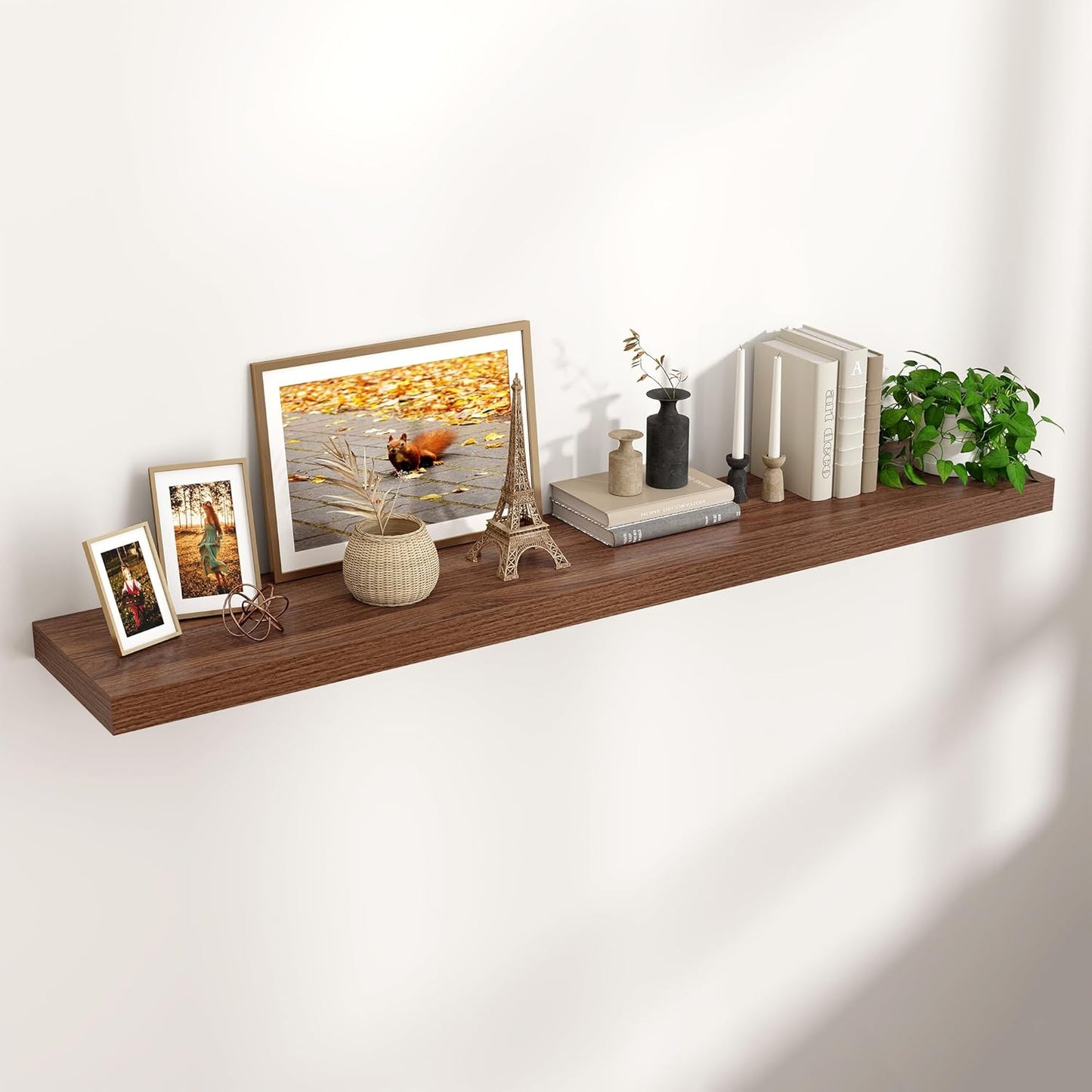 ShelfLoft 9 Inch Deep Floating Shelves for Wall Storage