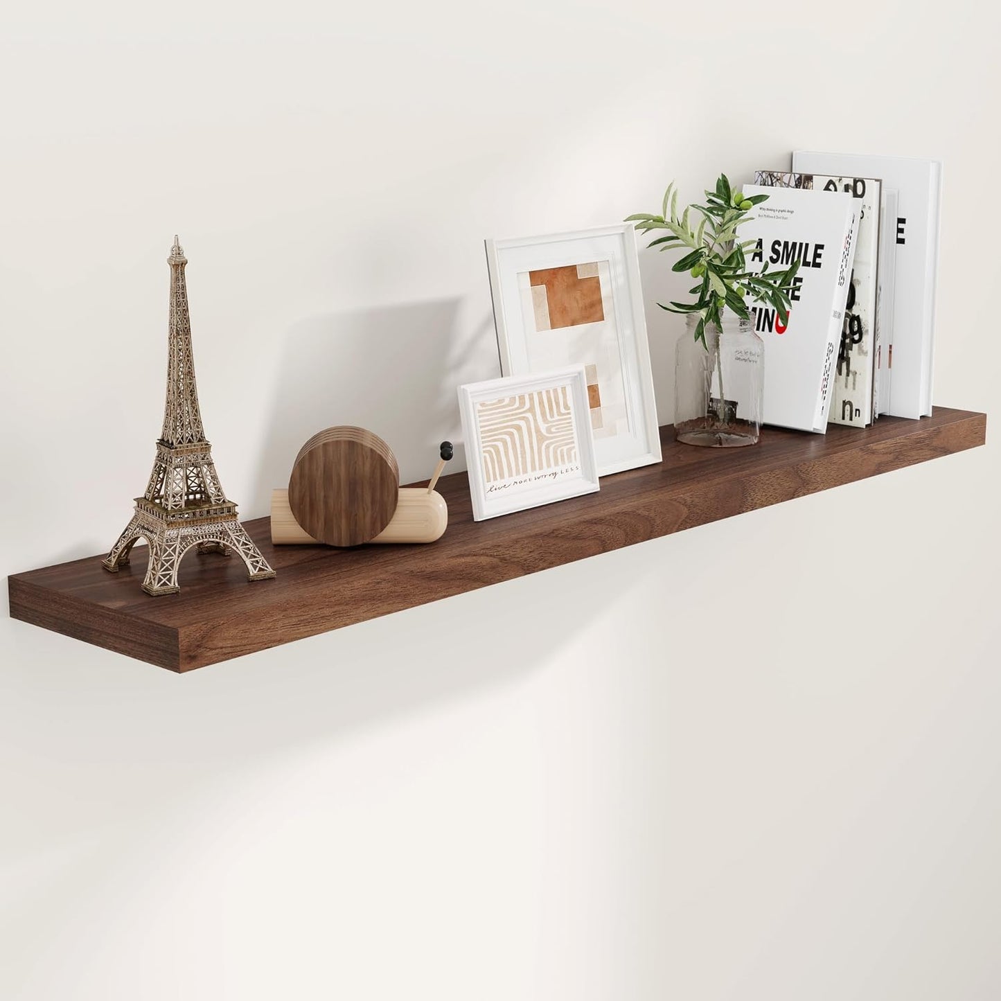 ShelfLoft 9.3 Inch Deep Floating Wall Shelves