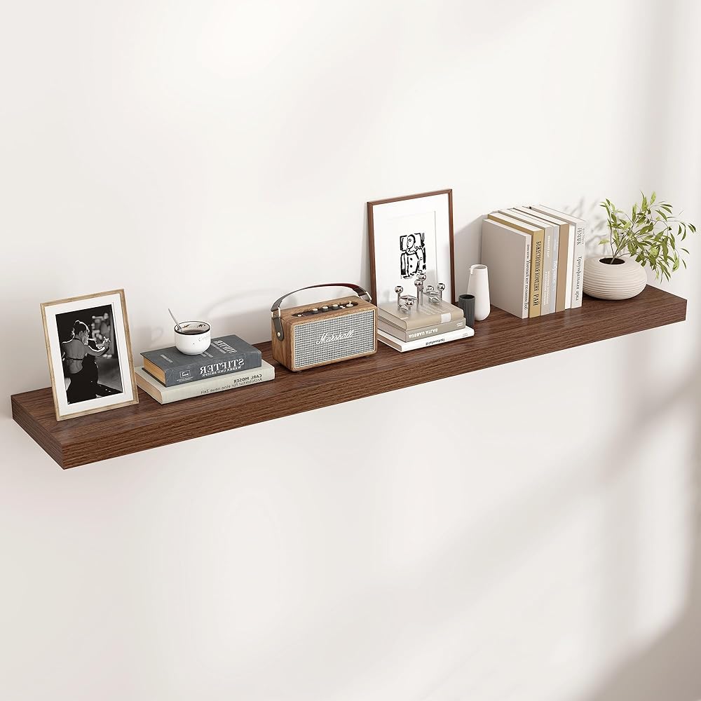 Shelfloft 9.3 Inch Deep Floating Shelves Large Wall Mounted Shelves with Invisible Brackets