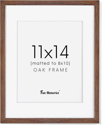 ShelfLoft 20 Sizes Wood Picture Frame, Home Decor Wall Hanging Photo Frame