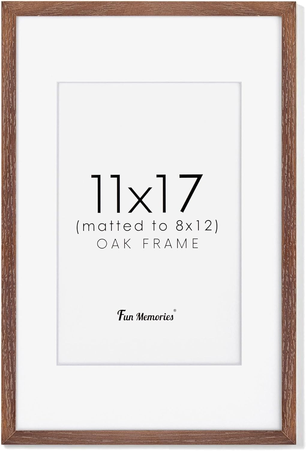 ShelfLoft 20 Sizes Wood Picture Frame, Home Decor Wall Hanging Photo Frame