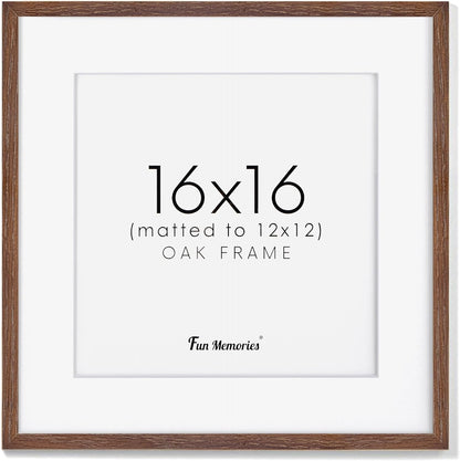 ShelfLoft 20 Sizes Wood Picture Frame, Home Decor Wall Hanging Photo Frame