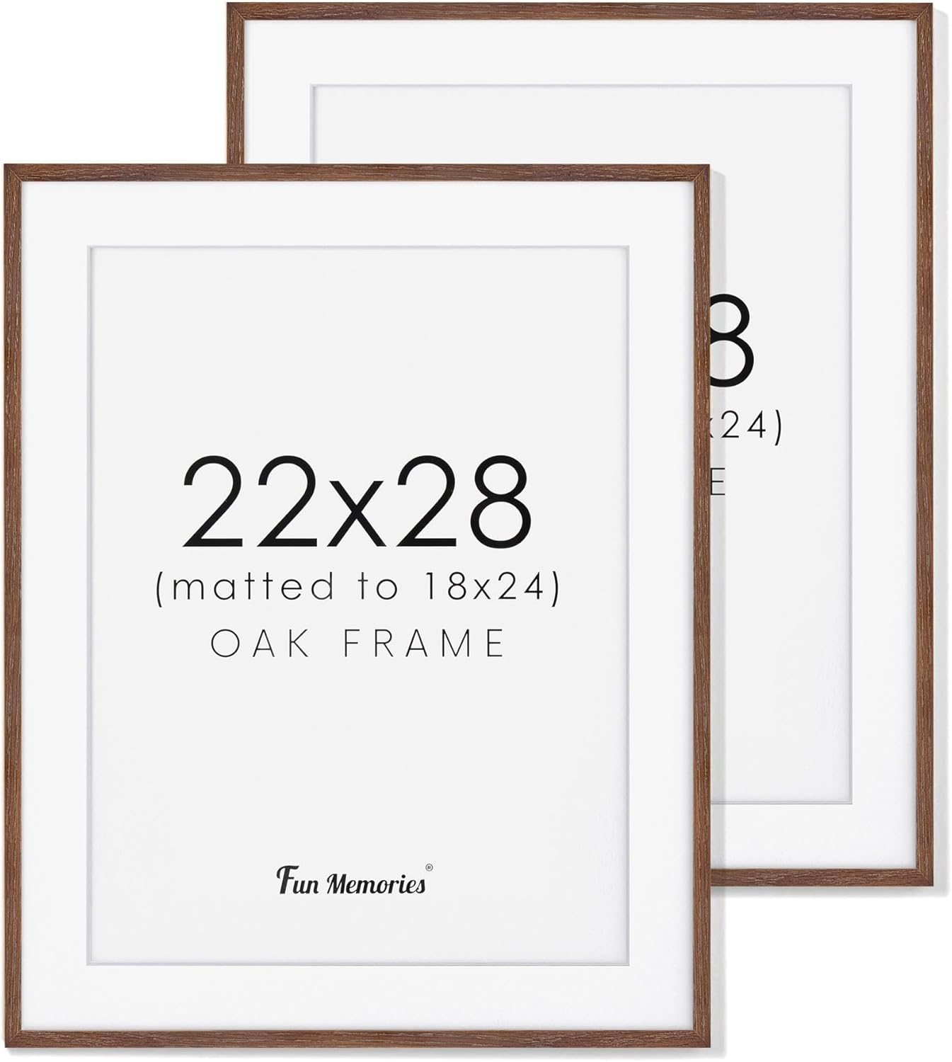 ShelfLoft 20 Sizes Wood Picture Frame, Home Decor Wall Hanging Photo Frame