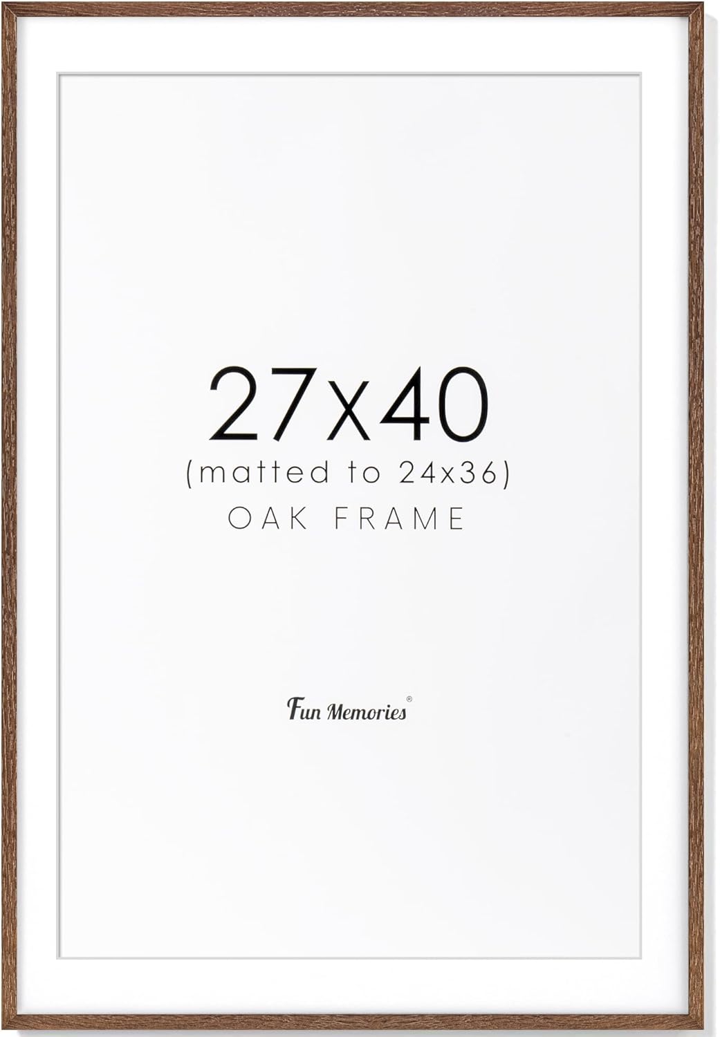 ShelfLoft 20 Sizes Wood Picture Frame, Home Decor Wall Hanging Photo Frame